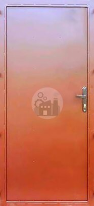 дверь для наружной установки, окрас нитроэмаль - внутренняя часть двери ДВ-1048
